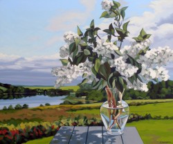 White Lilacs 30x36