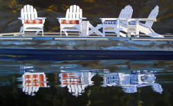 Sitting on the Dock of the Bay   30x48